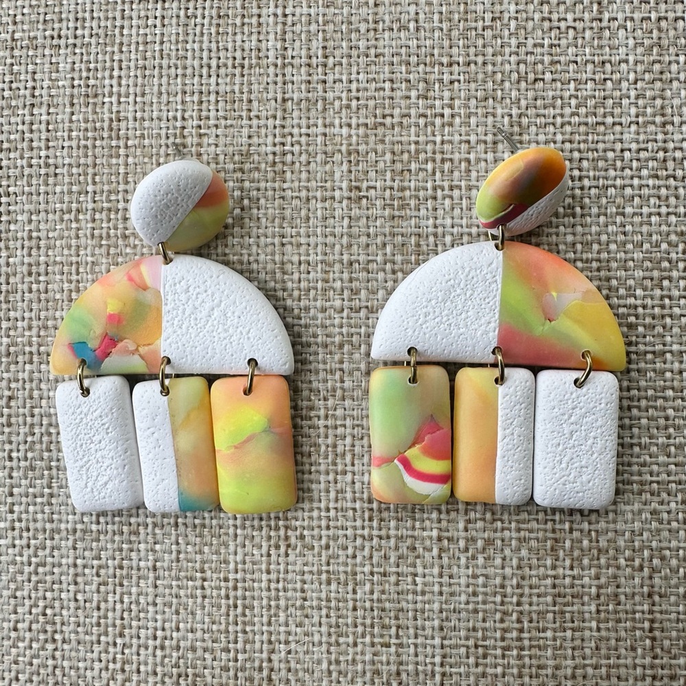 ✨ Handmade Polymer Clay Earrings ✨
